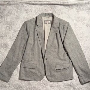 Merona Gray Textured Blazer